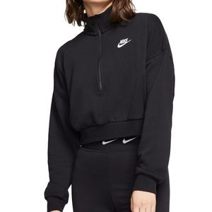 Nike Half Zip Fleece Crop